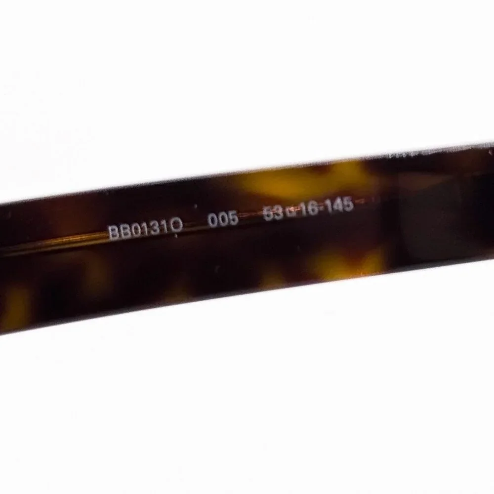NEW BALENCIAGA EYEGLASSES BB0131O 005 ROUND OVAL DARK HAVANA WOMEN EYEWEAR BALEN